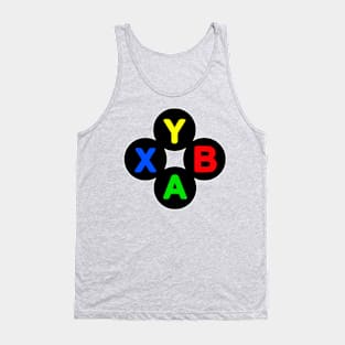 Xbox Style Buttons Tank Top